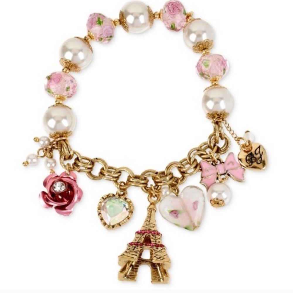 Betsey Johnson Charm Bracelet